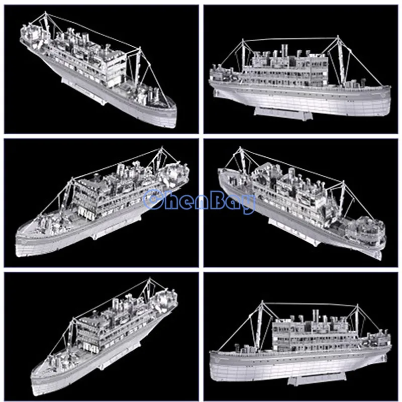 Piececool 3D металлическая головоломка &quotThe Crossing&quot Металлические сборные наборы