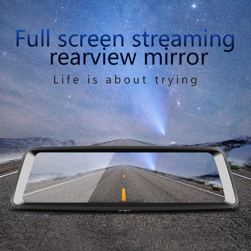 Dealcoo Rearview Mirror Camera Car Video Recorder Dash Cam DVR with Rear View Registrar DVRs | Автомобили и мотоциклы