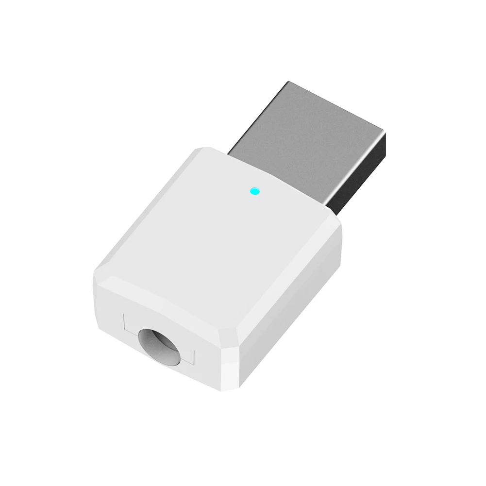 Беспроводной Bluetooth аудио передатчик приемник 2 в 1 USB автомобильный AUX адаптер для