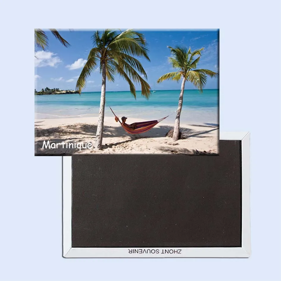 

Free Shipping martinique-plage Travel Refrigerator Magnets 21146,Souvenirs of Worldwide Tourist Landscape