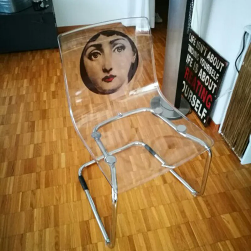 Прозрачные декоративные наклейки на стену Fornasetti, качественные отделенные круглые обои для декора ванной комнаты, 10 шт