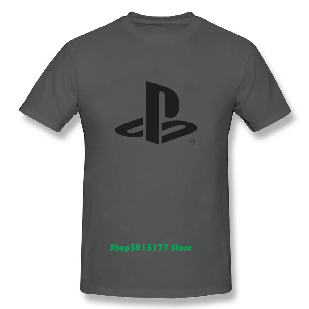 Новейшая Винтажная Футболка PS японская футболка с логотипом для игры playstation