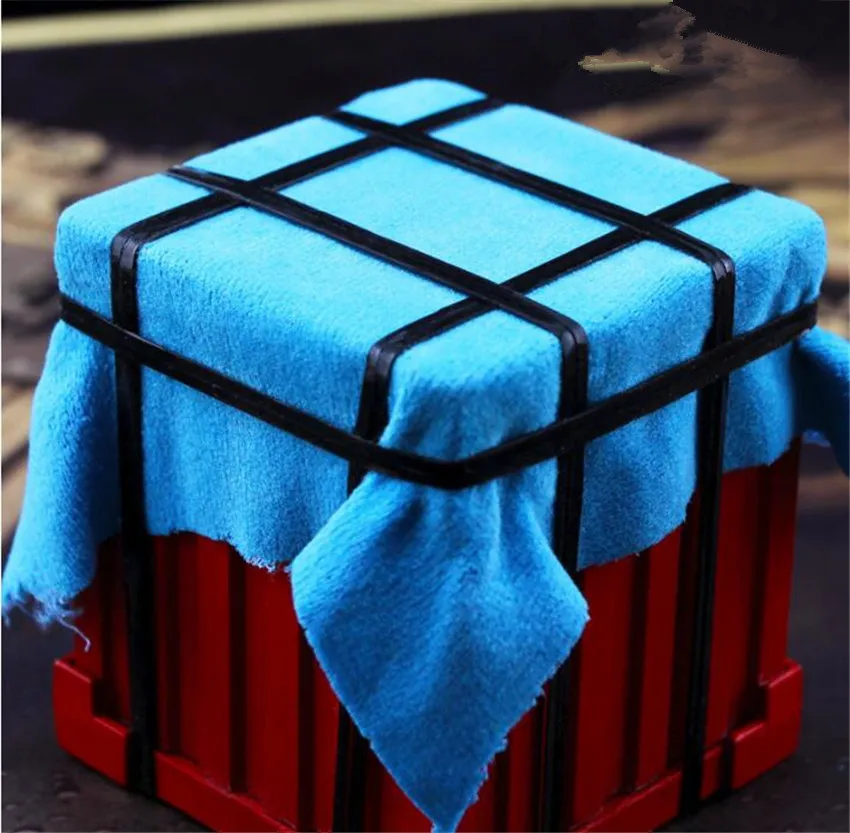 Игра PUBG Air Drop Supply Crate Playerunknown's Battlegrounds косплей реквизит сплав Броня Модель брелок для ключей Куриный Ужин