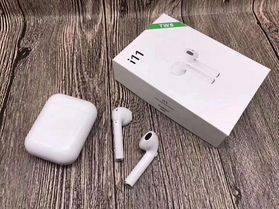 Наушники I11 TWS Bluetooth 5 0 беспроводные наушники с кнопкой управления микрофоном мини
