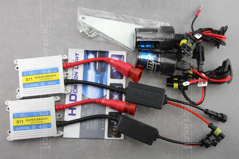 Автомобильный ROVER HID комплект ксеноновых передних фар 12 в 35 Вт DC H1 H3 H4 3 H7 H11 HB3 9005 HB4