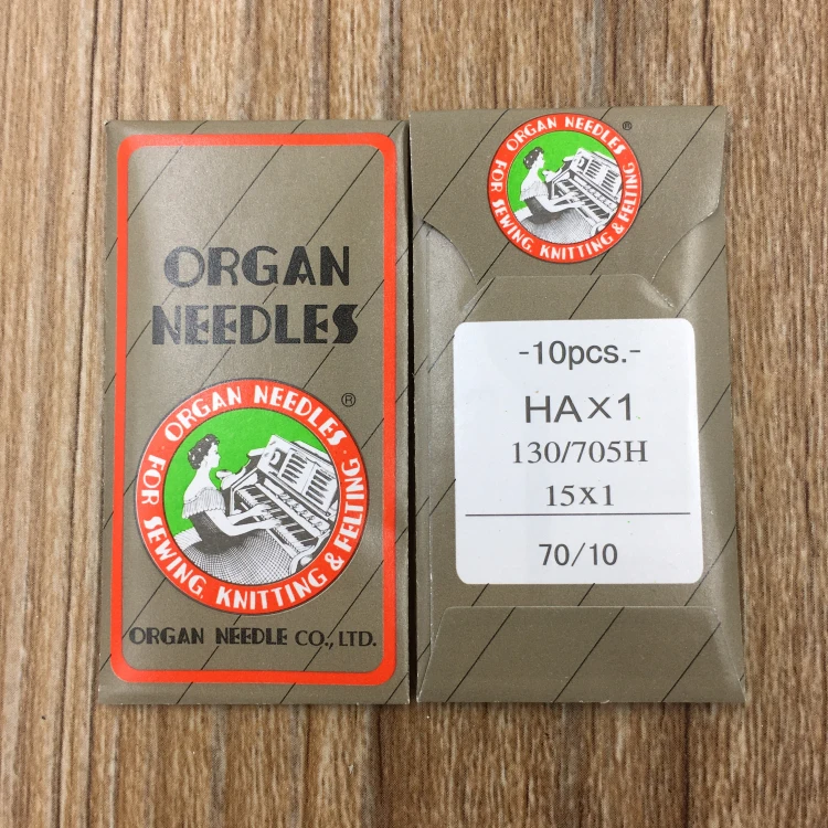 Бытовые швейные иглы 10 шт. в комплекте, упаковка Dotec HAX1 совместима с Janome и Toyota singer Bernina