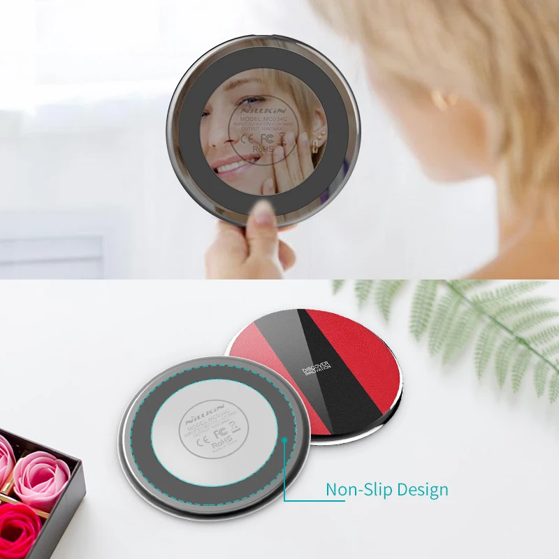 NILLKIN 15W Fast Wireless Charger For iPhone XS Max/XS/8 For Samsung S9/Note 8/S8 Mi Mix 3 2S For Huawei Mate 20/Mate 20 Pro/RS