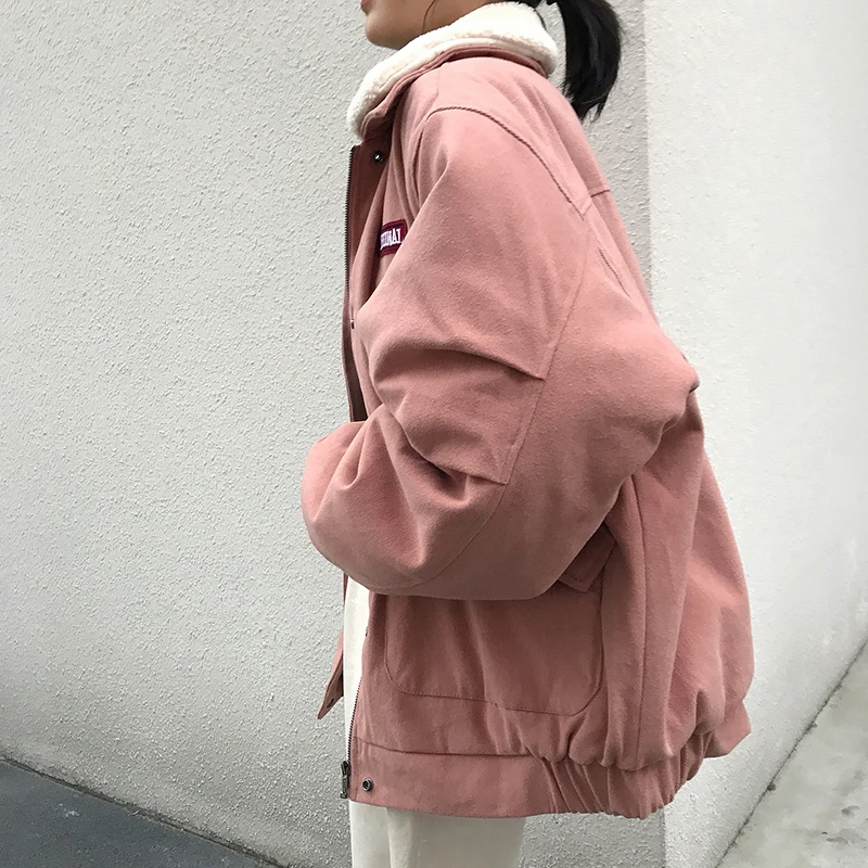 Loosen jacket winter warm Outerwear Plus Size women 2019 Harajuku military wthick coat ladies parka | Женская одежда