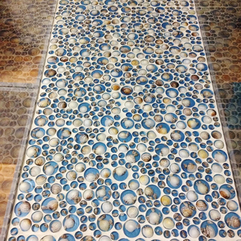 Бесплатная доставка! Смола natural sea shell narce мозаичная плитка backsplash для ванной