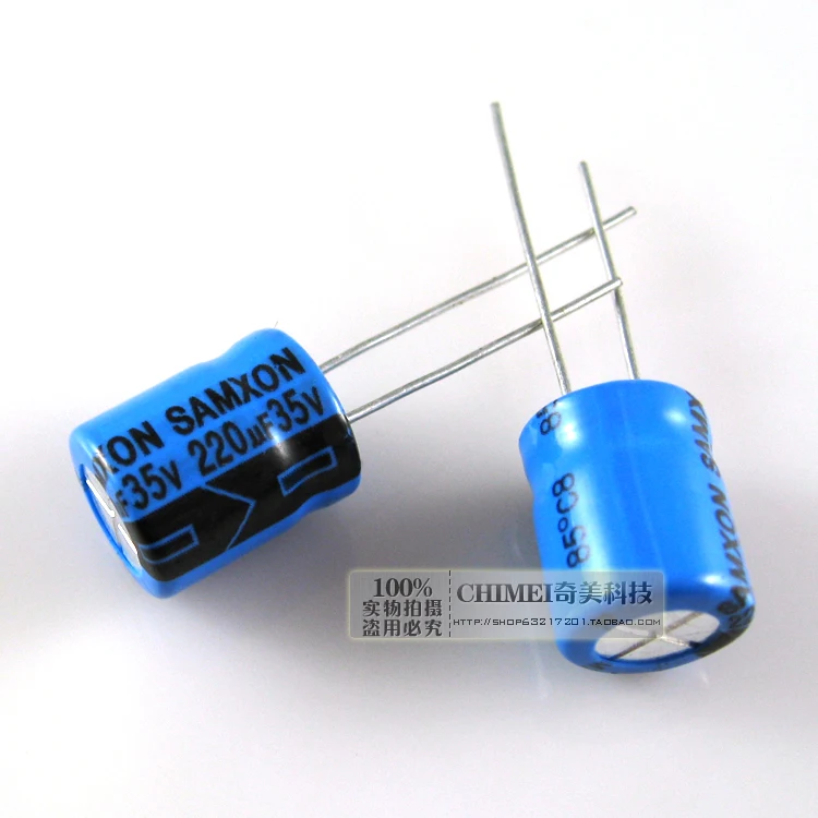 Electrolytic capacitor 35V 220UF 8 * 12MM Volume 8X12 mm electronic components | Электронные компоненты и