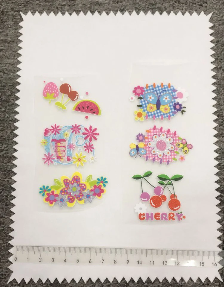 Нашивки с логотипами животных для одежды термоперенос детской Стикеры глажки