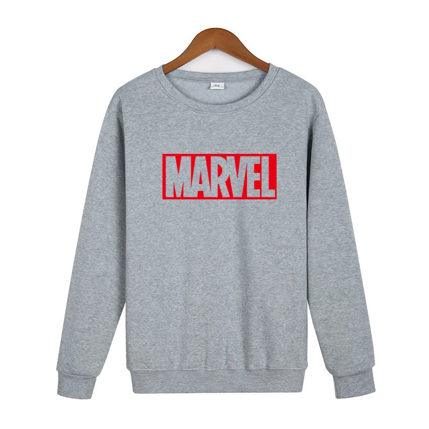 2018 новые брендовые кофты с капюшоном marvel мужские повседневные толстовки
