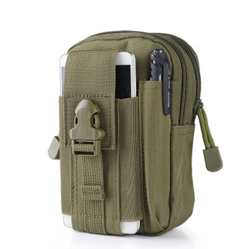 Army green Открытый кроссовки тактический рюкзак Для мужчин Для женщин Повседневное мини талии комплект для мобильного телефона сумка Портативный Пеший Туризм автомобиля тактические карманы - Цвет: Army green