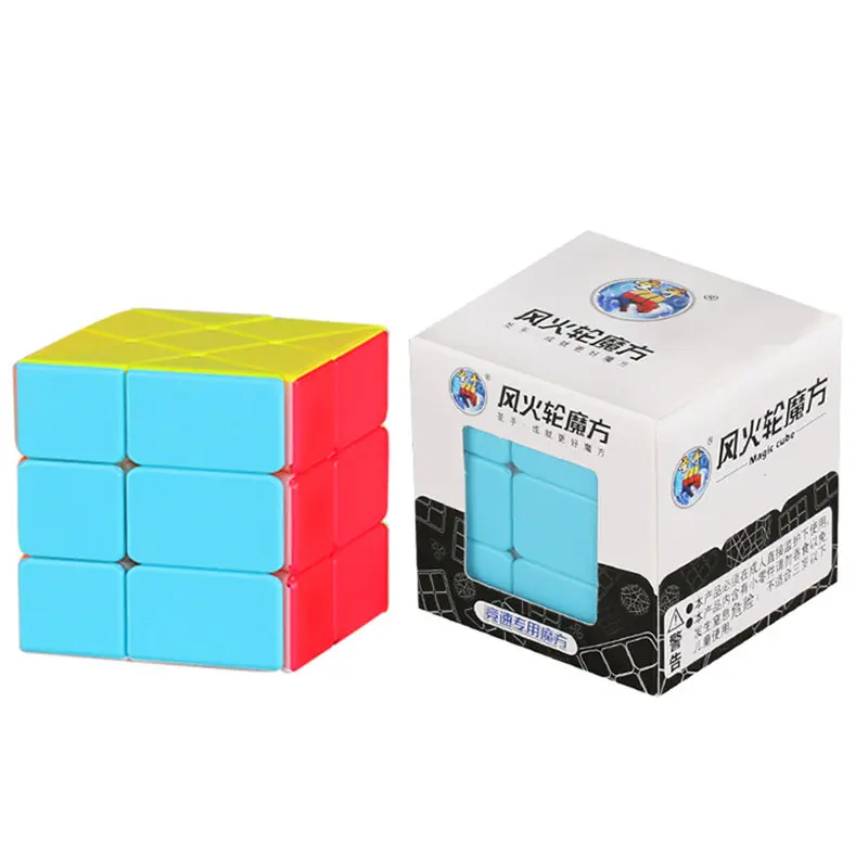 Кубик головоломка ShengShou 3x3x3 колесо для ветра неравный Магический кубик 55 мм