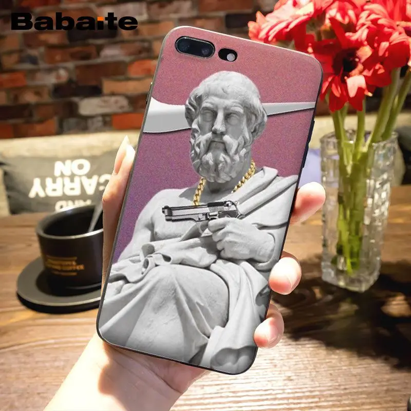 Babaite альтернативные статуи искусство DIY чехол для телефона с рисунком для iPhone 8, 7, 6, 6 S, Plus, 5, 5S SE XR X XS MAX Coque 11 11pro 11» бетонный завод