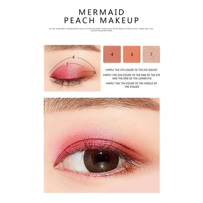 1 шт. палитра теней для век Косметика Блеск 9 цветов телесный пигментированный