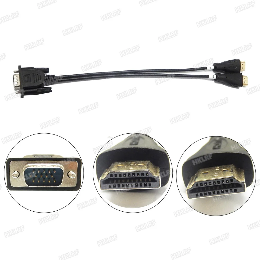 Кабель EDID/VGA совместимый с HDMI кабелем для программатора RT809H решает проблему