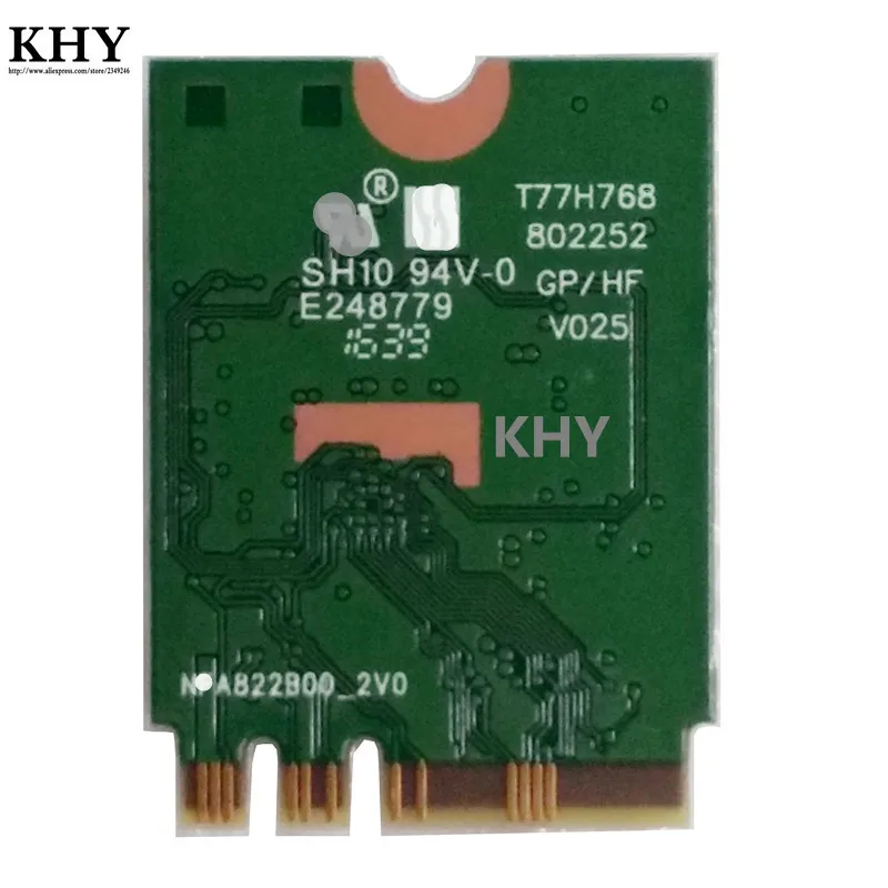 Оригинальный беспроводной RTL8822BE 802.11ac wlan Bluetooth 4 1 для Lenovo Thinkpad series FRU: 01AX711 01AX712 01AX738
