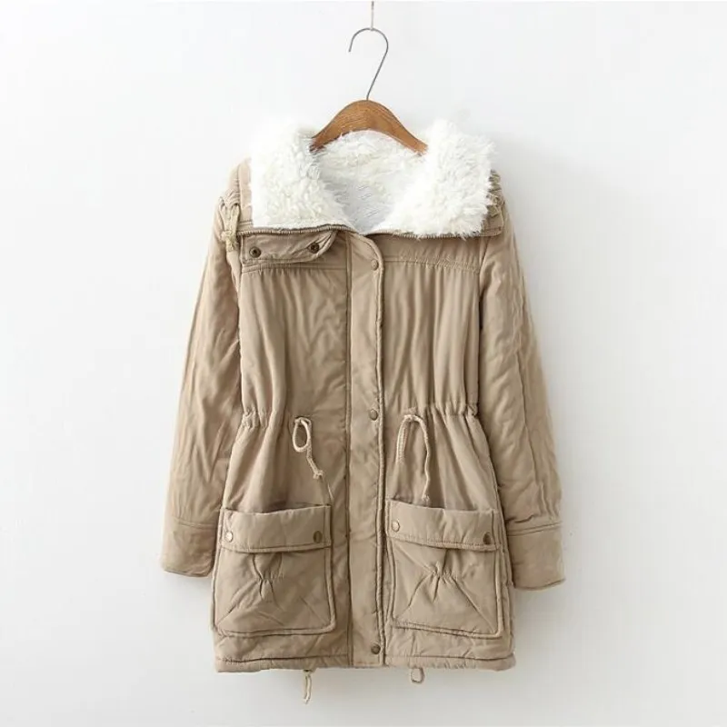 Женская одежда средней длины облегающая хлопковая из полиэстера персикового