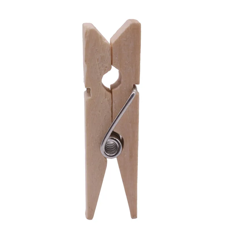 Оптовая продажа очень маленькие прищепки из натурального дерева размером 35 мм X 7