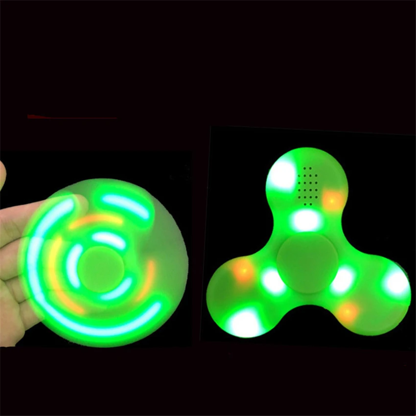 Непоседа счетчик светодиодный Bluetooth Динамик EDC ABS подшипник подключить сделать