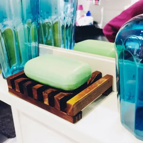 Деревянный поднос для мыла подставка хранения контейнер тарелок ванной душевой