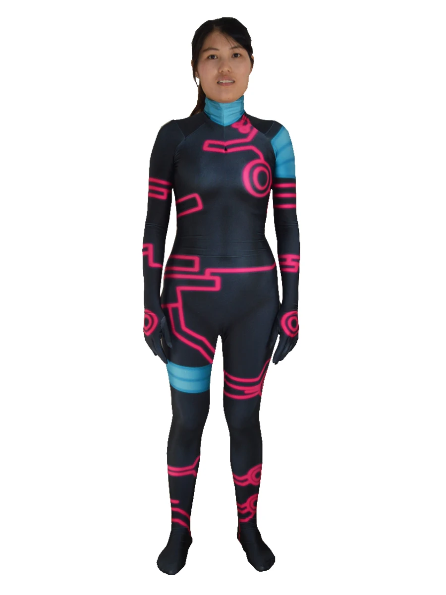 Новинка 2016 Женский костюм супергероя с 3D принтом косплей игра для всей полноты