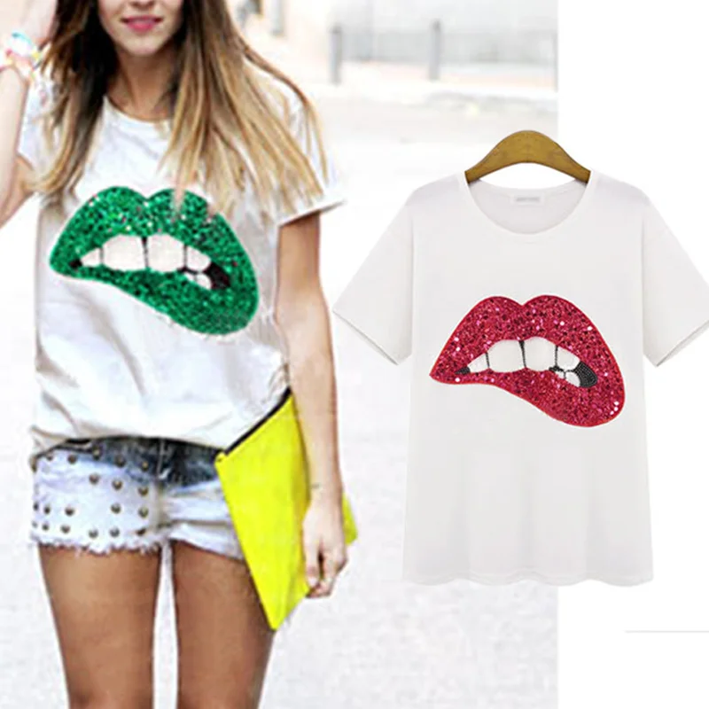 Горячая Распродажа 2018 новые модные повседневные женские футболки с принтом
