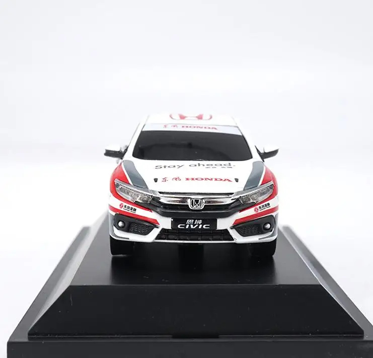 Оригинальная гоночная модель из сплава 1:43 высокая имитация Honda Civic металлические