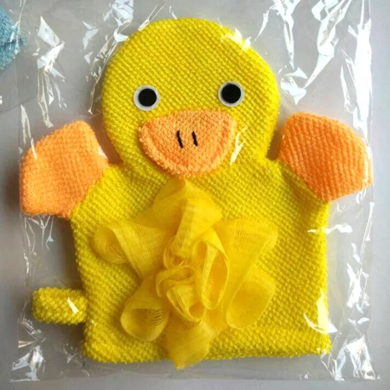 Yellow duckling 1 шт. милое детское банное полотенце для душа 5 цветов в виде животных, полотенце для душа - Цвет: Yellow duckling