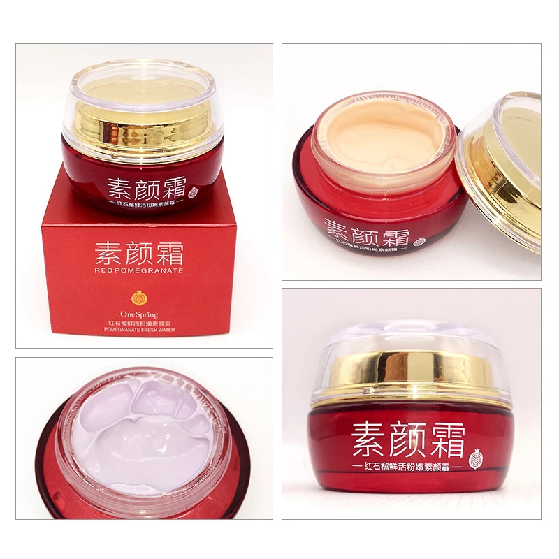 One Spring гранатовый тональный крем для лица Уход за кожей маскирующий отбеливающий