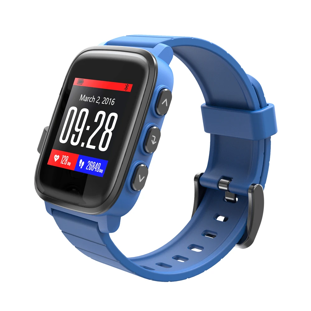 Smawatch SMA Q2 IP67 Водонепроницаемый Bluetooth гаджет с монитором и датчиком подсчета