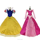 2 шт.лот смешанный стиль сказочное платье принцессы красивое длинное платье одежда для 17 дюймов аксессуары для кукол DIY игрушки