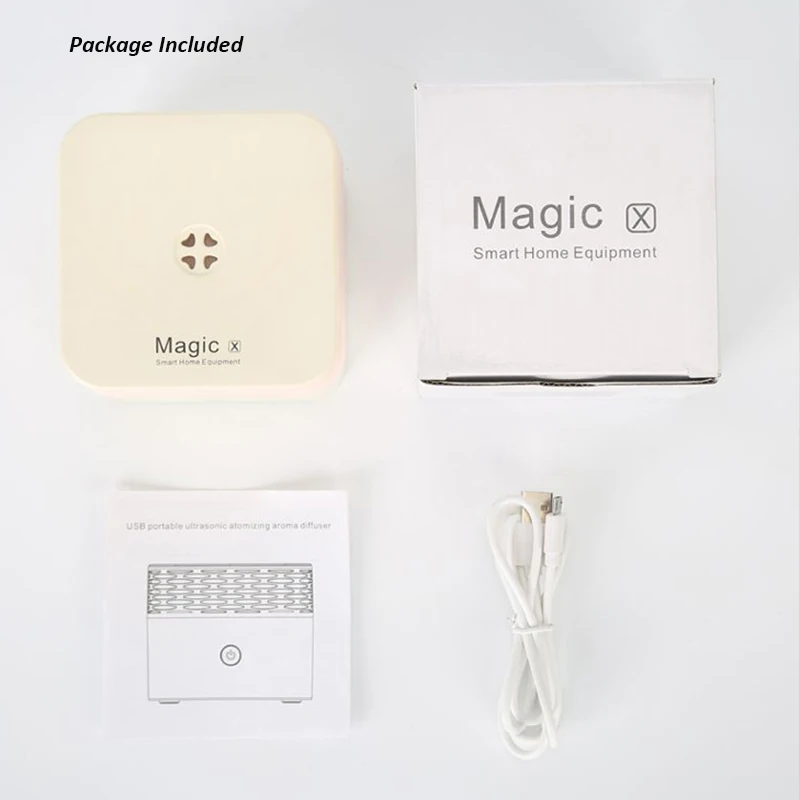 

120ml USB Aroma Essential Oil Diffusor DC 5V Ultrasonic Romantic Warm Light Aromatherapy Difusor Humidifier For Home Office Car