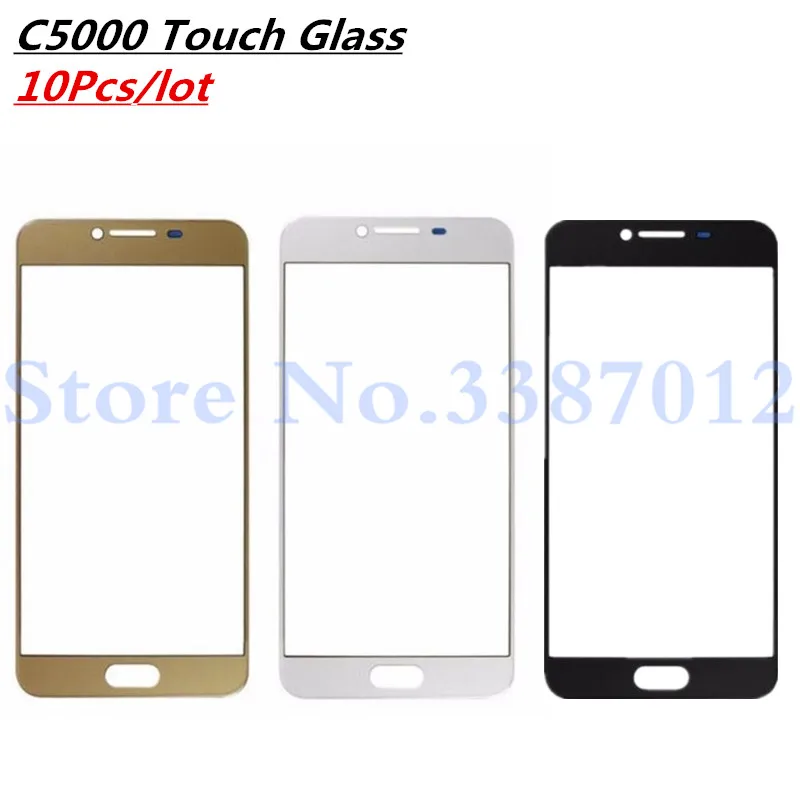 10 шт./лот замена сенсорной панели для Samsung Galaxy C5 C5000 сенсорный экран внешнее