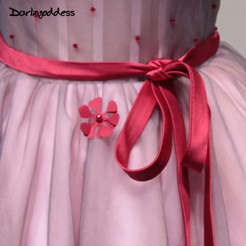 Новинка 2017 розовое кружевное коктейльное платье из тюля короткие платья для