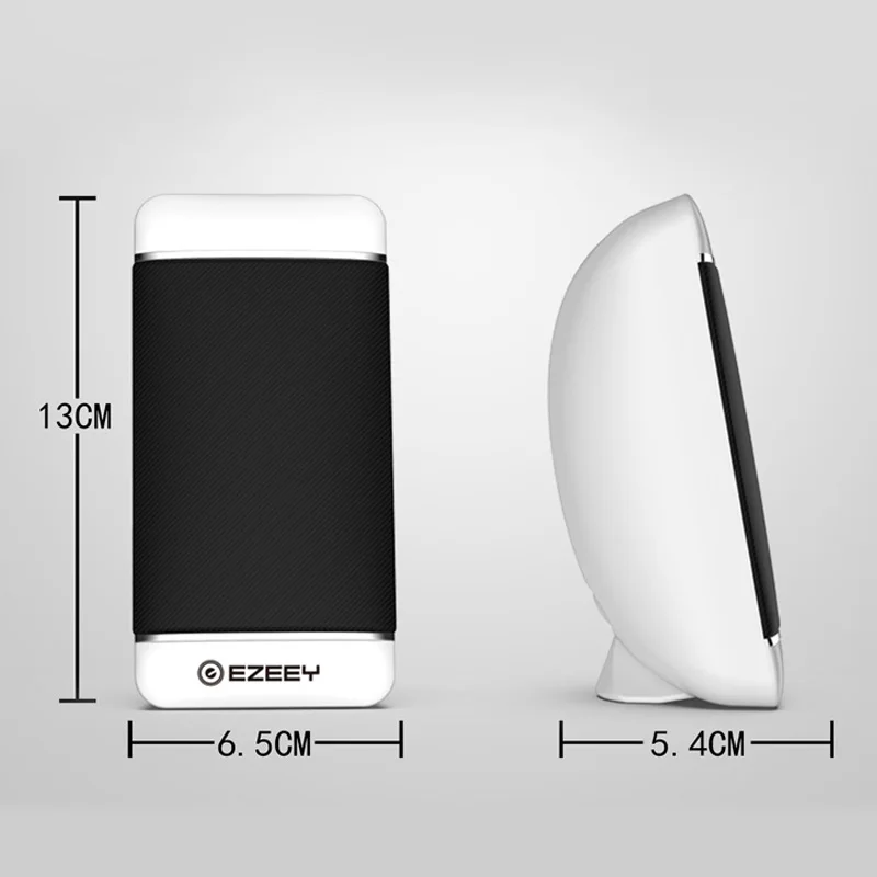 Мини Компьютерные колонки Ezeey White S4 5 В USB звуковая коробка сабвуфер динамик с