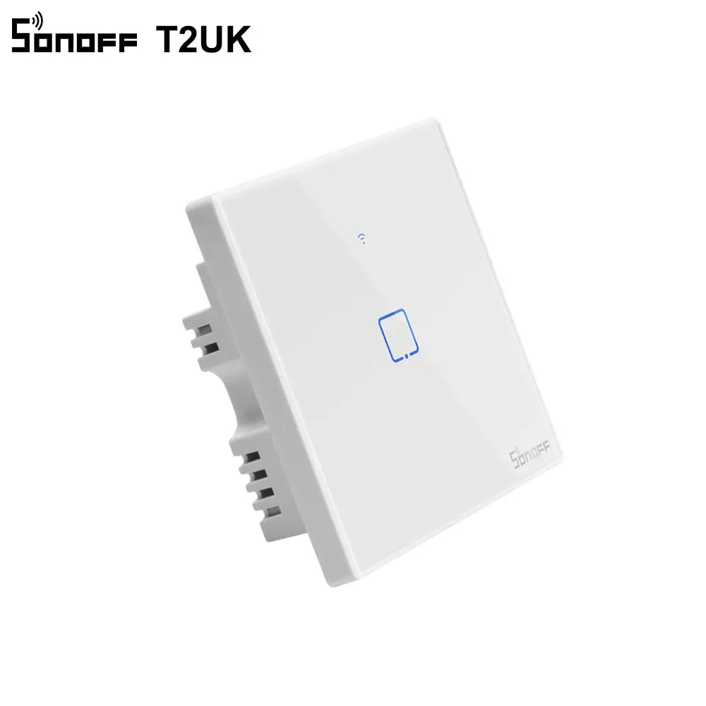 Умный настенный светильник SONOFF T2 EU/UK TX Wi Fi сенсорный выключатель с рамкой умный
