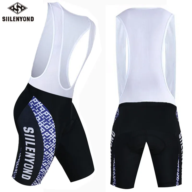 one piece shorts Siilenyond, мужские велосипедные шорты,, противоударные, для гонок, спорта, велосипеда, шорты Coolmax, 3D, гелевые, мягкие, mtb, для шоссейного велосипеда, шорты, Ropa - Цвет: one piece shorts