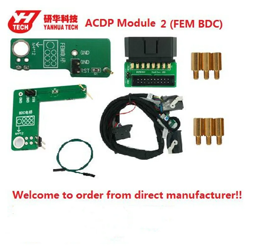 Yanhua Mini ACDP с модулем 1/2/3 для BMW CAS2 \ CA3 + CAS4 FEM BDC Key Program is code all key lost|Диагностические