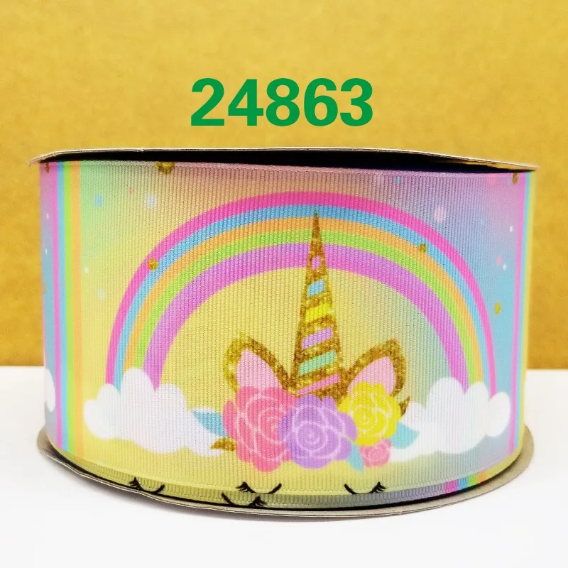 Бесплатная доставка 50 ярдов мультфильм Спорт печатных grosgrain ленты 24872|Ленты для