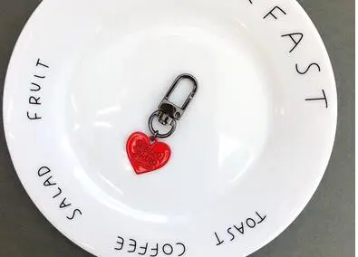 Новый цвет сердце любовь милый брелок для ключей ювелирные аксессуары Брелки