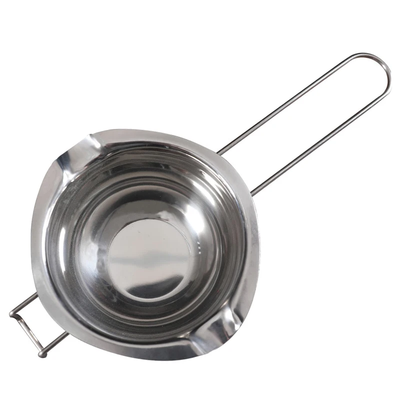 

Stainless Steel Chocolate Cheese Melting Pot Pan Bowl DIY Accessories Tool Padella per formaggi al cioccolato RT99