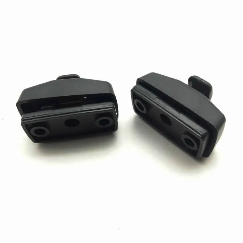 2 шт. OEM черные солнцезащитные козырьки крючки Gol Bora Golf Jetta Passat Polo Beetle, sharan 3B0 857 561 B 82V 3B0857561 B 71N 3B08575619B9