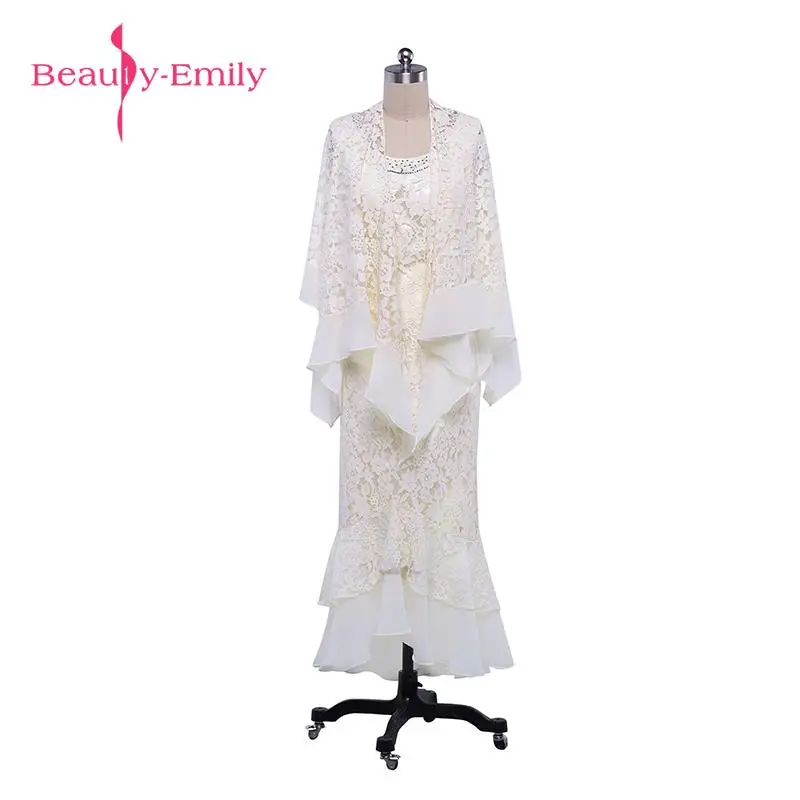 2017 г. beauty Emily платье Русалка для невесты с рукавами на молнии длиной до колен