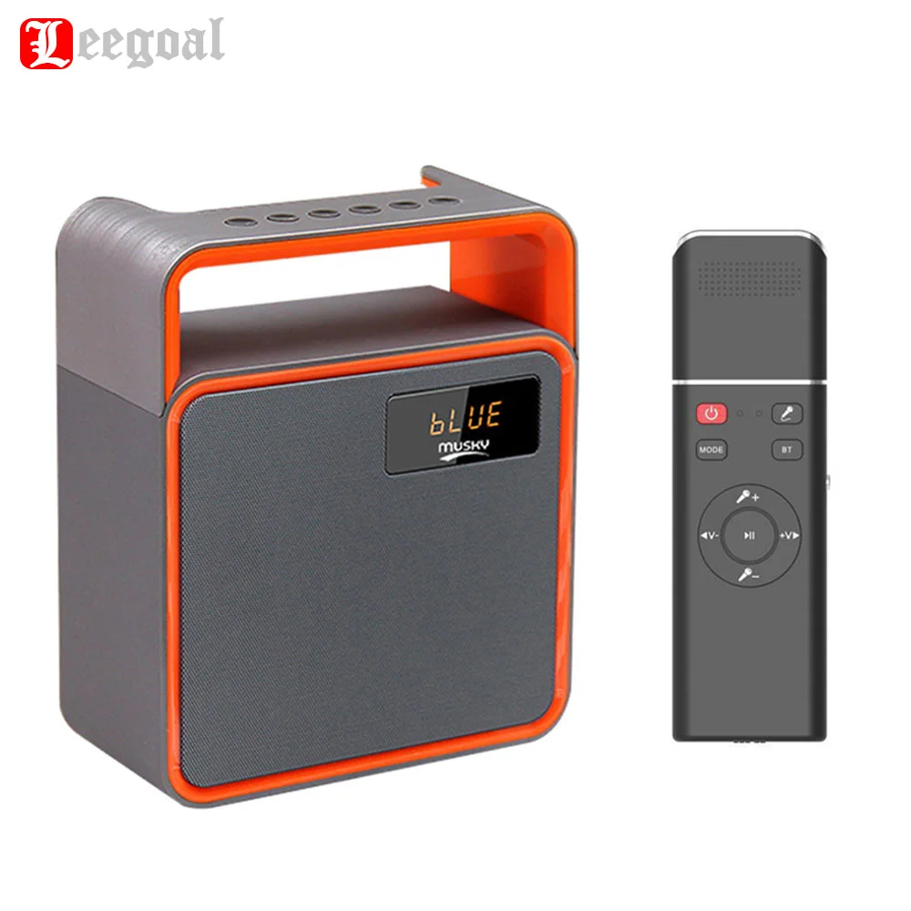 Leegoal DY 31K беспроводной Bluetooth громкоговоритель с микрофоном усилитель портативный