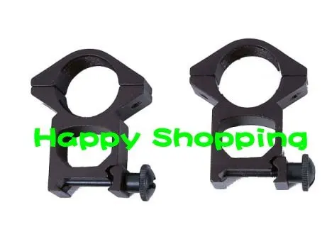 

1 pair of 20mm weaver rail scope 25.4mm ring high mounts for hunting