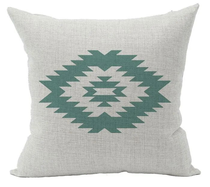 Kilim Cushions Home Decor Ethnic Decorative Pillows Case Boho Moroccan Linen Pillow Cover For Sofa 45x45cm