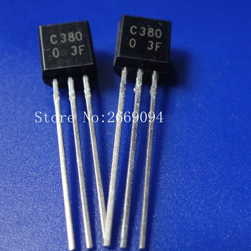

50 шт. 2SC380 C380 NPN транзистор TO-92