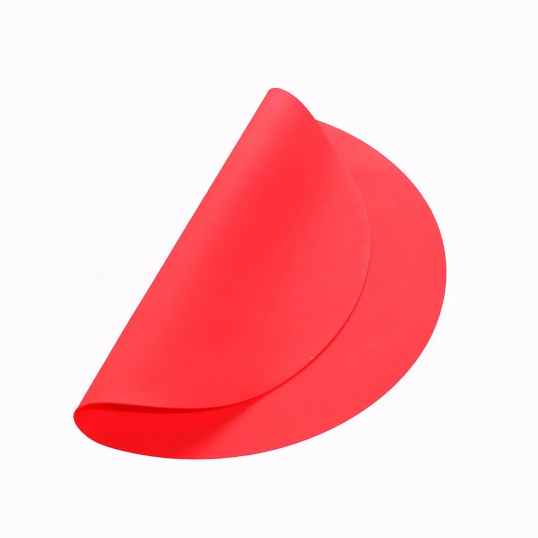 JX-LCLYL 30 см Силиконовый круглый коврик для выпечки печенье микроволновой печи лист